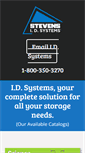 Mobile Screenshot of idsystemsstorage.com