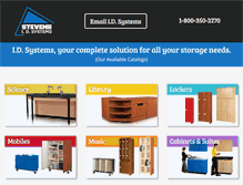 Tablet Screenshot of idsystemsstorage.com